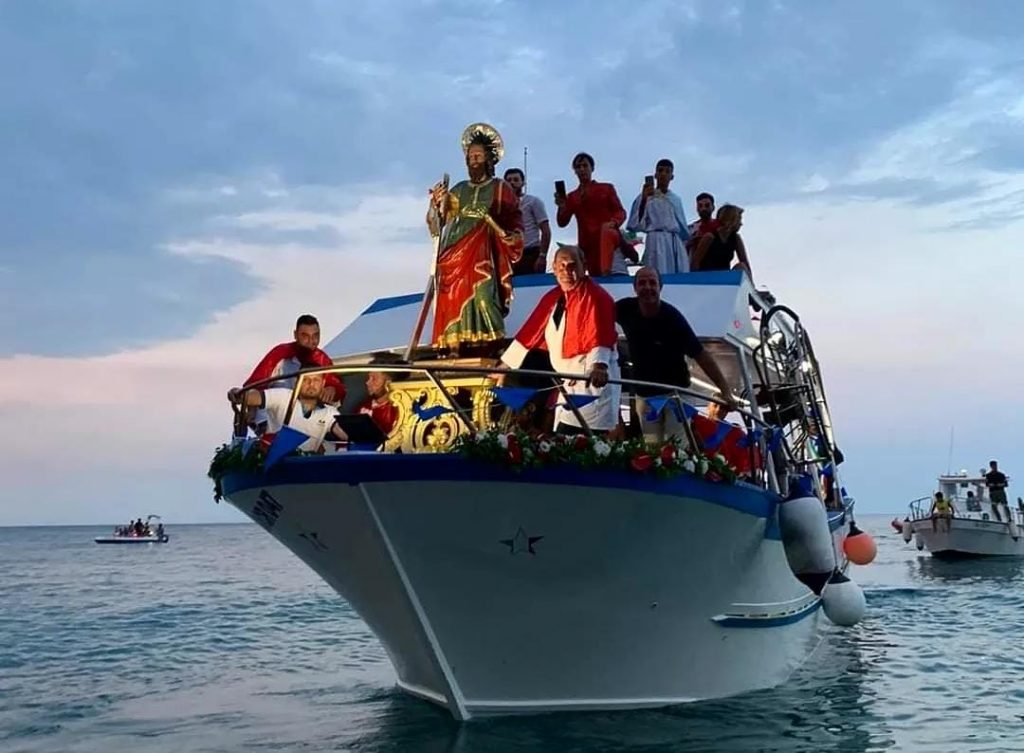 processione a mare s. andrea apostolo dello jonio anno 2022