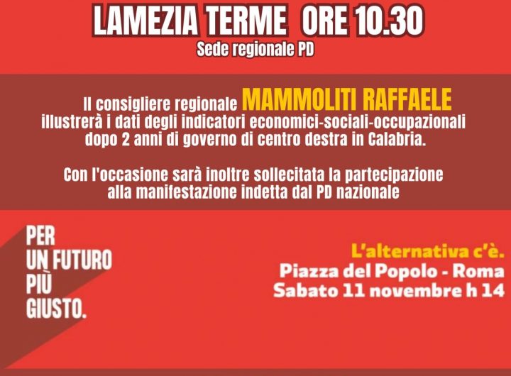 Raffaele Mammoliti illustra i dati degli indicatori economici-sociali-occupazionali d