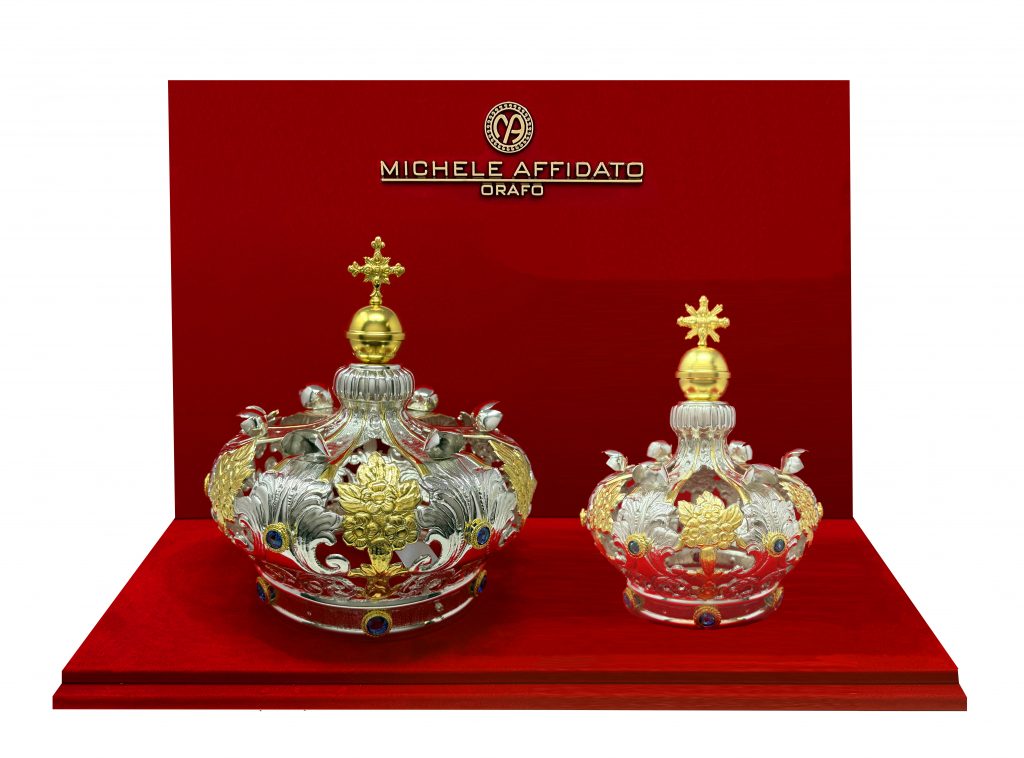 corone Madonna del Voto Petronà Michele Affidato